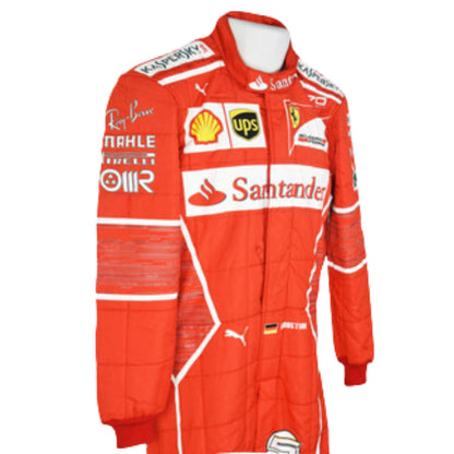 2017 Sebastian Vettel F1 Racing Suit - RevEx Gear