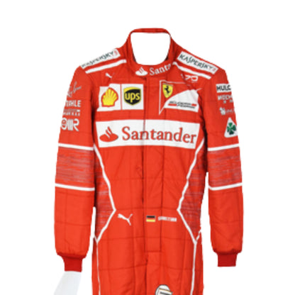 2017 Sebastian Vettel F1 Racing Suit - RevEx Gear
