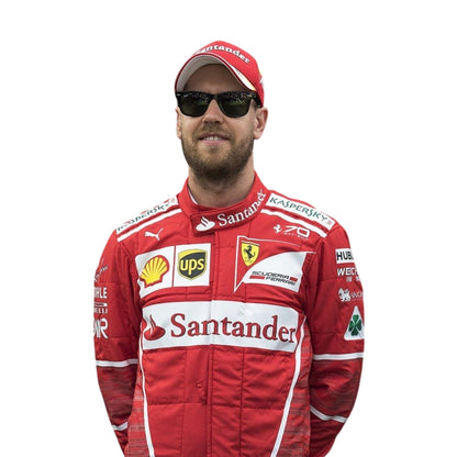 Sebastian Vettel 2017 F1 Racing Suit - RevEx Gear