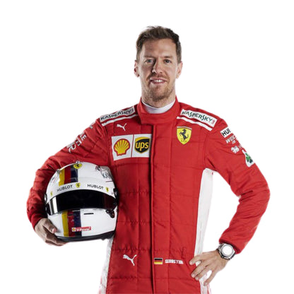 2018 Sebastian Vettel F1 Racing Suit - RevEx Gear