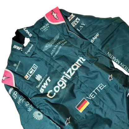 2021 Sebastian Vettel F1 Racing Suit - RevEx Gear