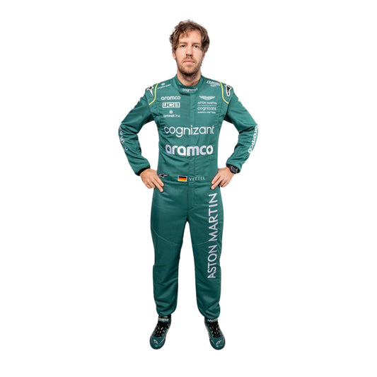 Costume  2022 F1 Race Sebastian Vettel Aston Martin