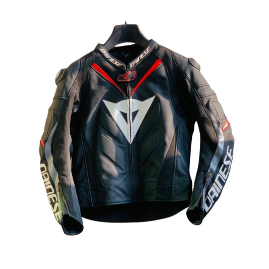 Super Speed D1 Motorbike Racing Leather Jacket