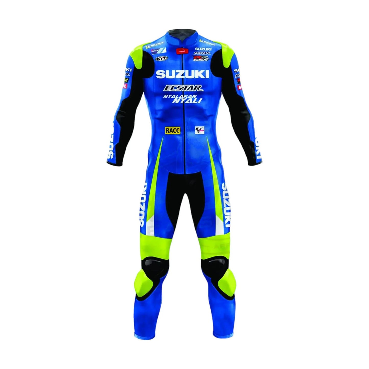 Suzuki Aleix Espargaro 2016 GSXR Leather Motorcycle Riding Suit