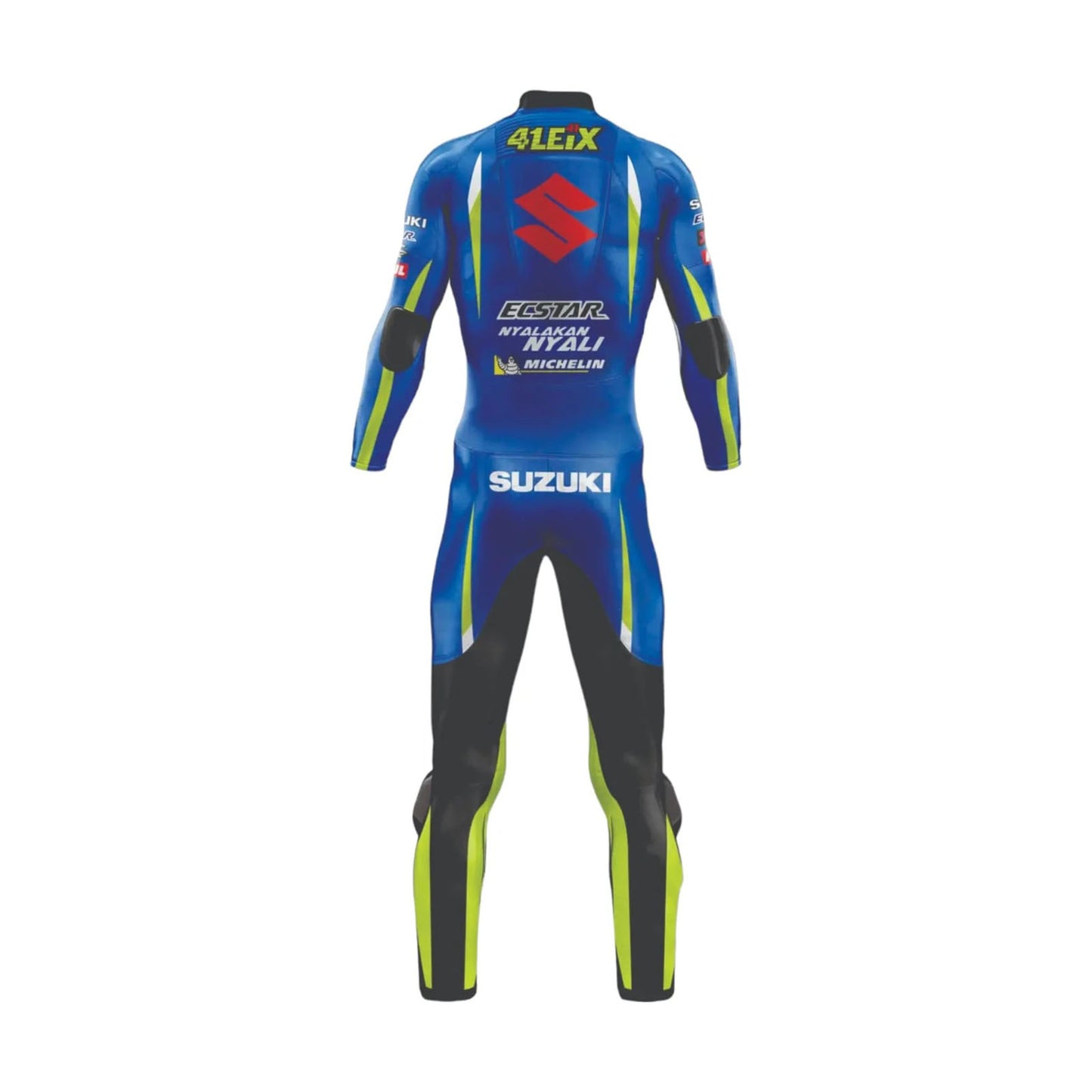 Suzuki Aleix Espargaro 2016 GSXR Leather Motorcycle Riding Suit