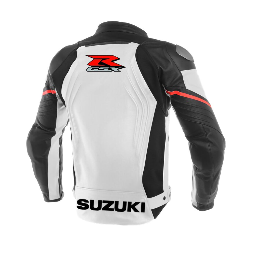 Suzuki GSXR Motorbike Racing Leather Jacket