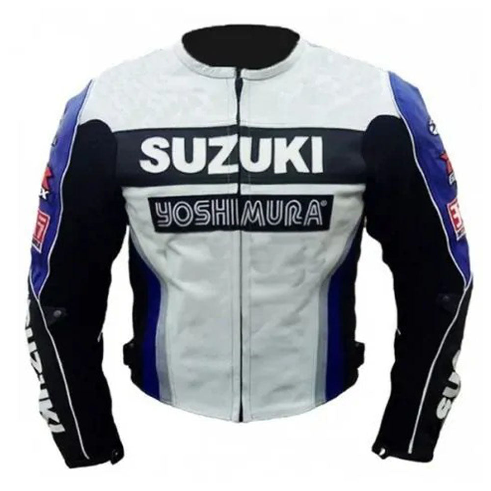 Suzuki Yoshimura Motorbike Leather Racing Jacket