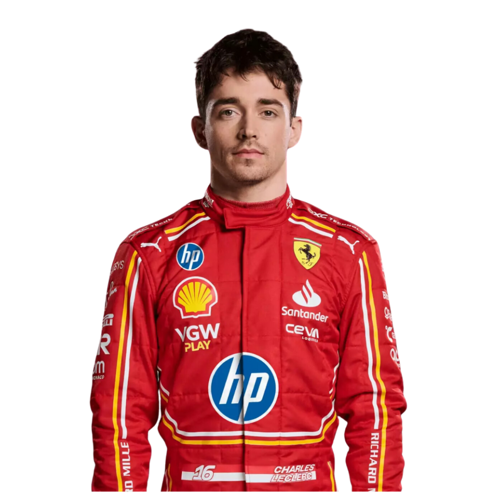 F1 Racing Costume Charles Leclerc Ferrari 2024