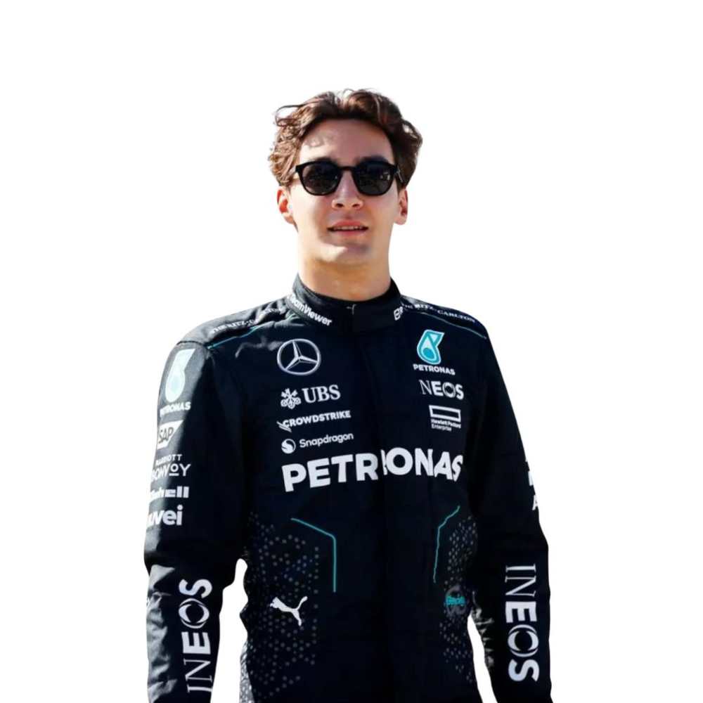 F1 Racing Costume George Russell Mercedes 2024