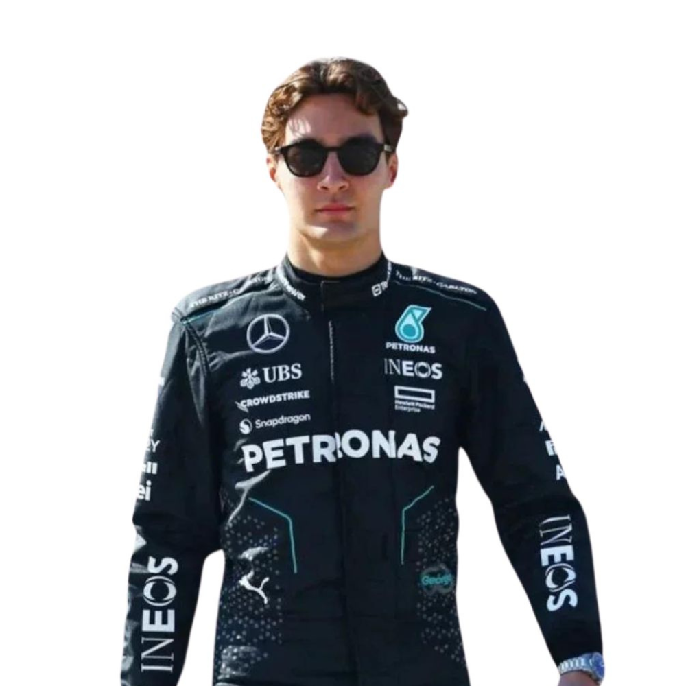 F1 Racing Costume George Russell Mercedes 2024