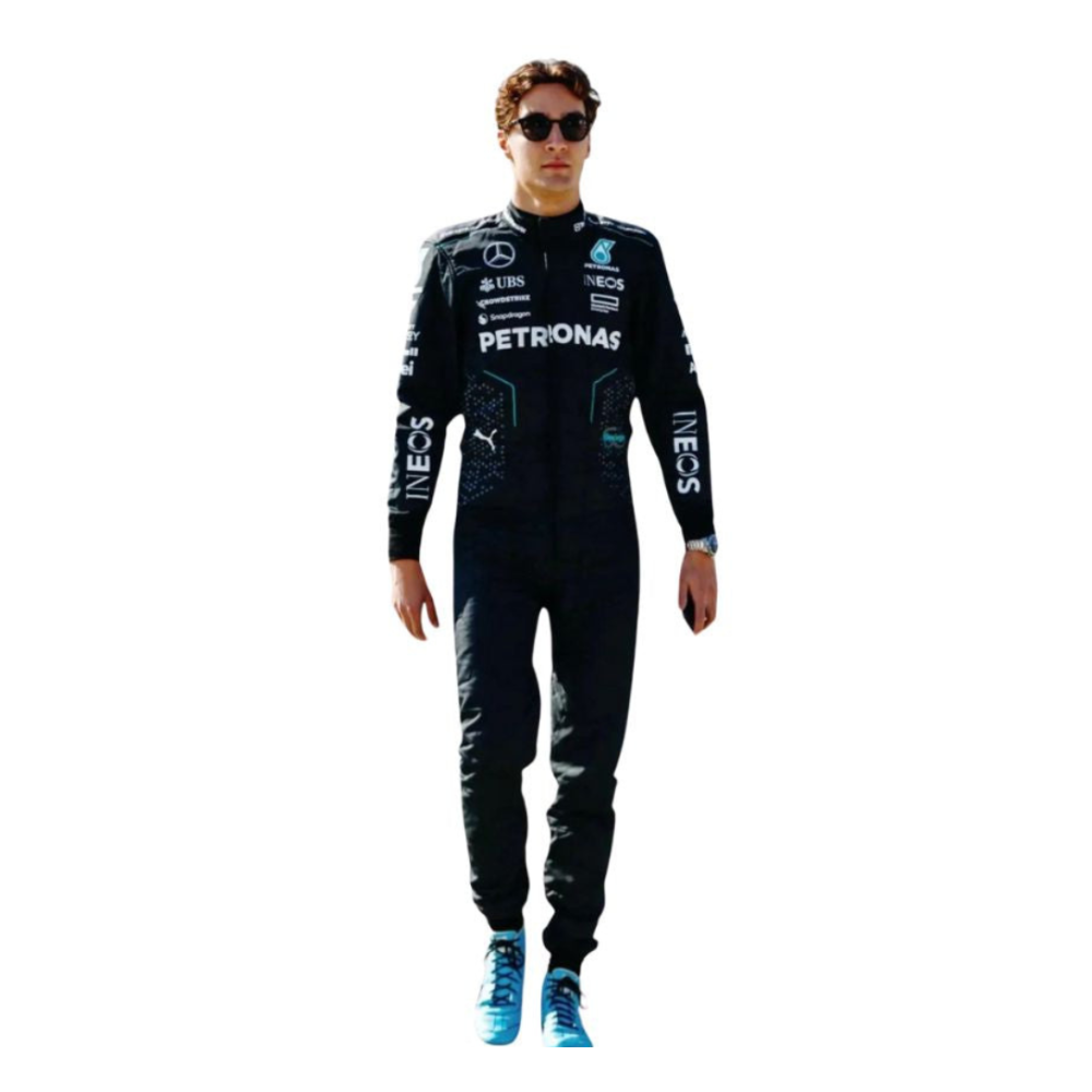 F1 Racing Costume George Russell Mercedes 2024