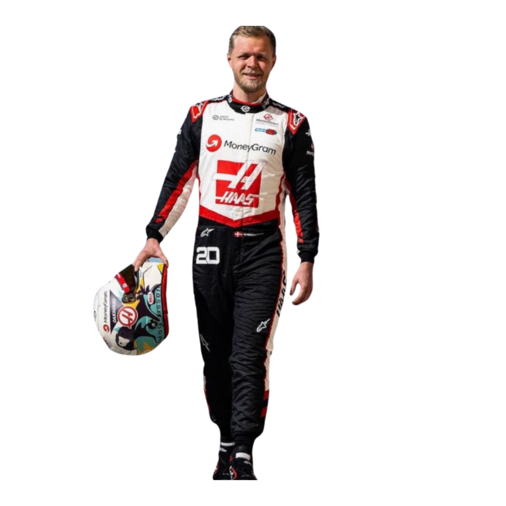 2024 Kevin Magnussen Nico Hulkenberg Haas F1 Team Race Suit