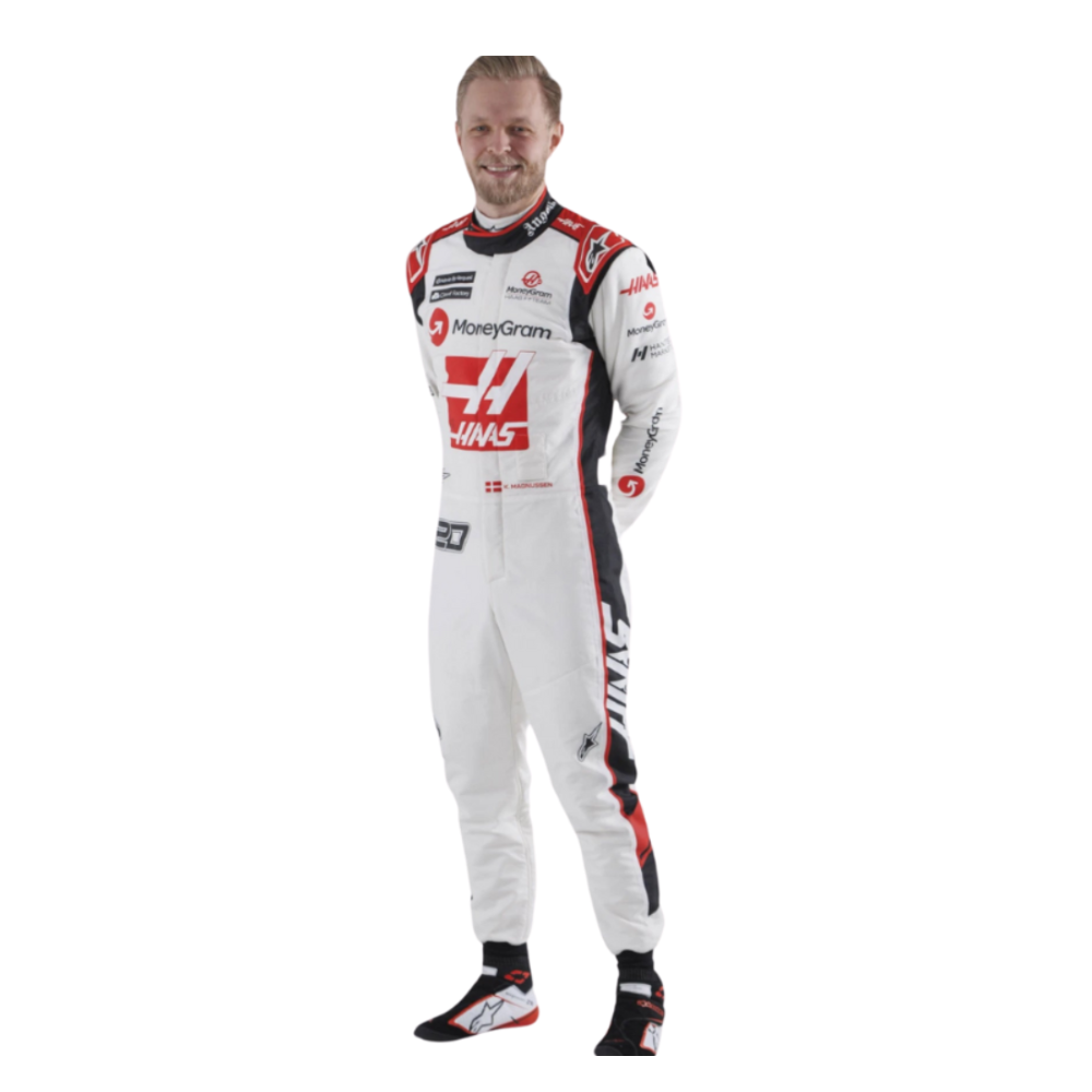 Kevin Magnussen Rennanzug F1 Haas Team 2023 