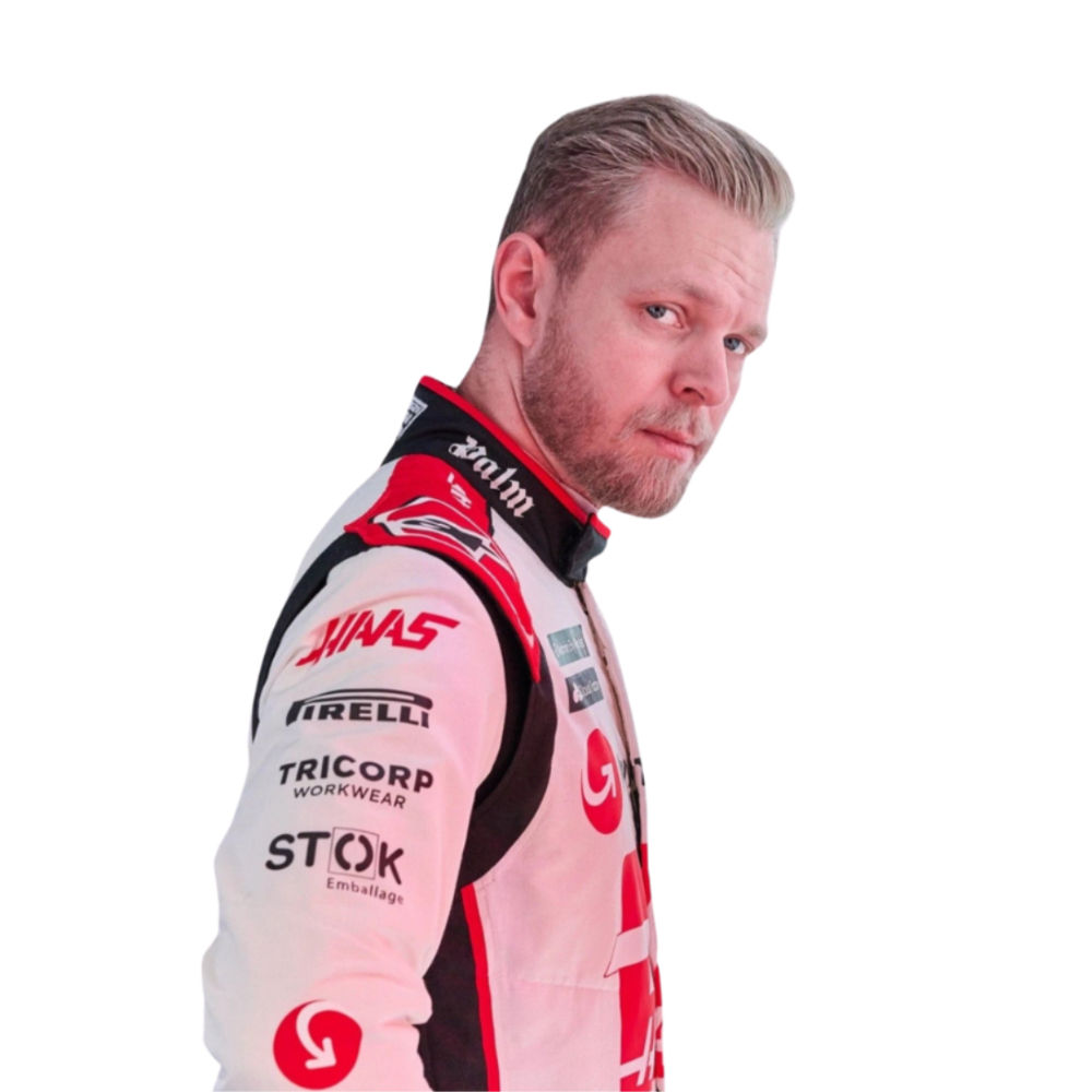 Kevin Magnussen Rennanzug F1 Haas Team 2023 