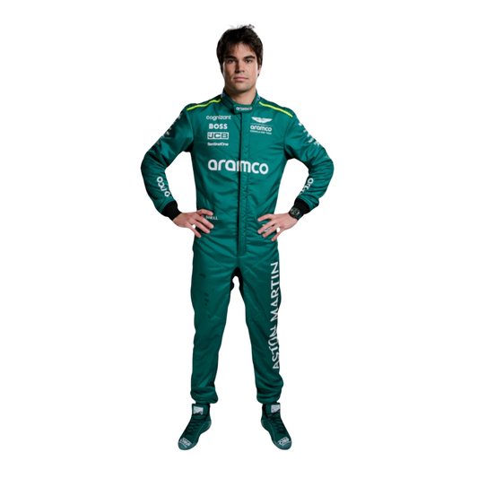 2024 Lance Stroll Aston Martin F1 Team Race Suit