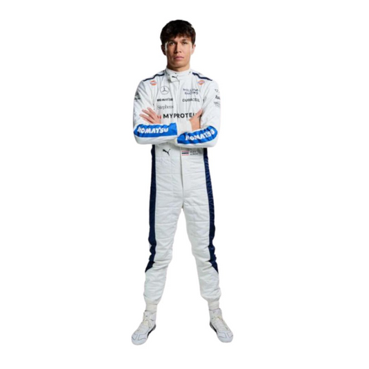 Formula 1 Racing Costume Alex Albon Williams 2024