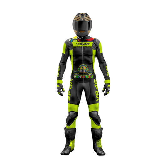 VR 46 MotoGP Custom Leather Racing Suit