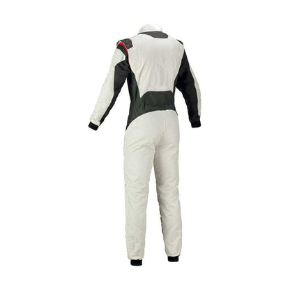White Go-Kart Car Racing Wear - RevEx Gear