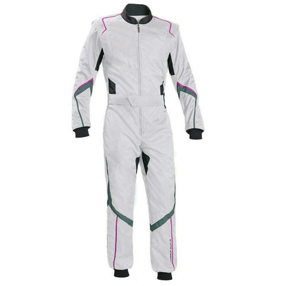 White Karting Driver Racewear - RevEx Gear
