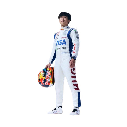 2024 Yuki Tsunoda Visa Cash App F1 Racing Suit - RevEx Gear