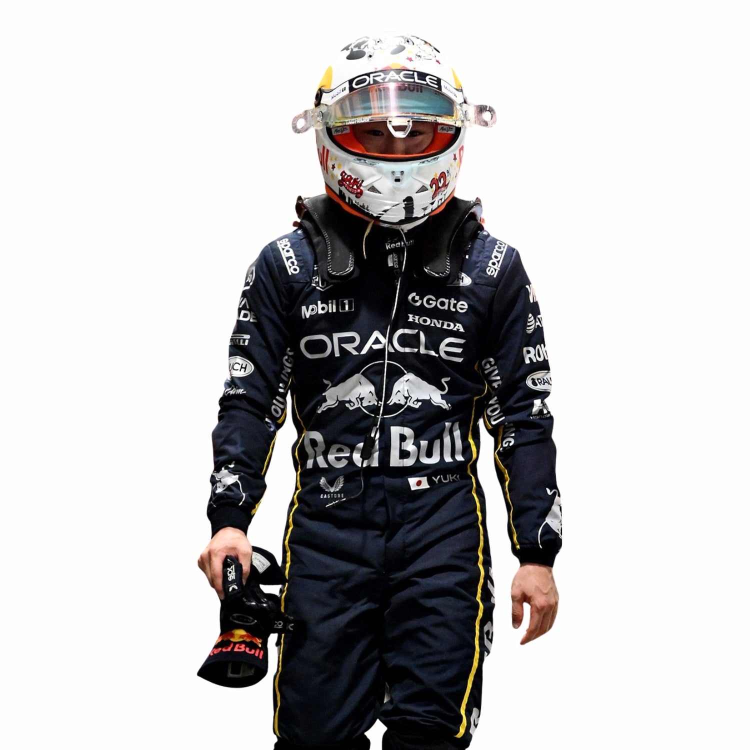 個人装備 Yuki Yuki Tsunoda 2025 Las Vegas GP F1 Racing Suit – RevEx Gear