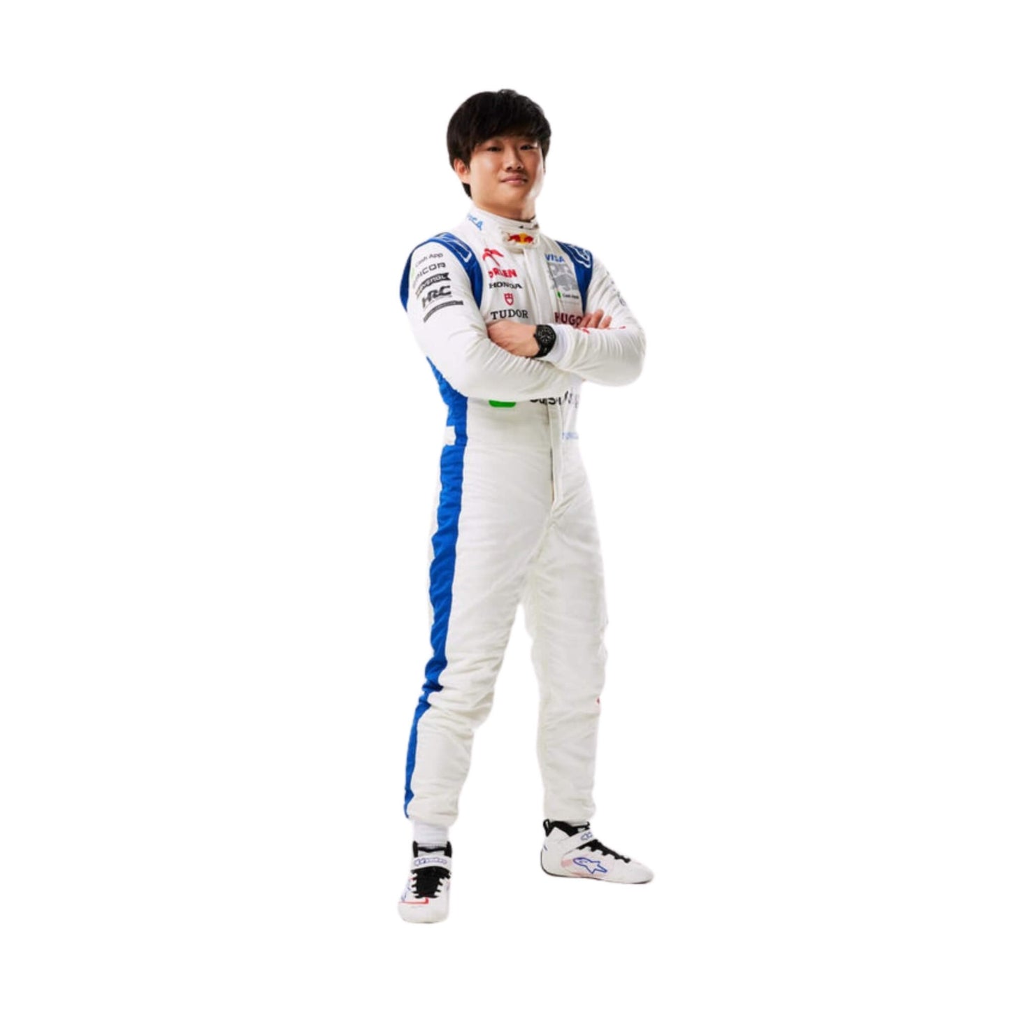 Formula 1 Racing Costume Yuki Tsunoda AlphaTauri 2024