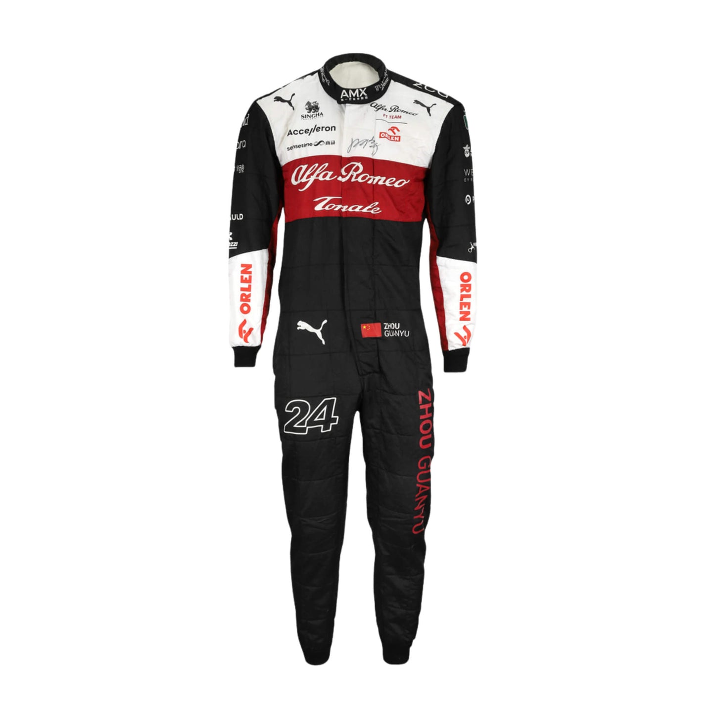 Costume  2022 F1 Race Valtteri Bottas Alfa Romeo