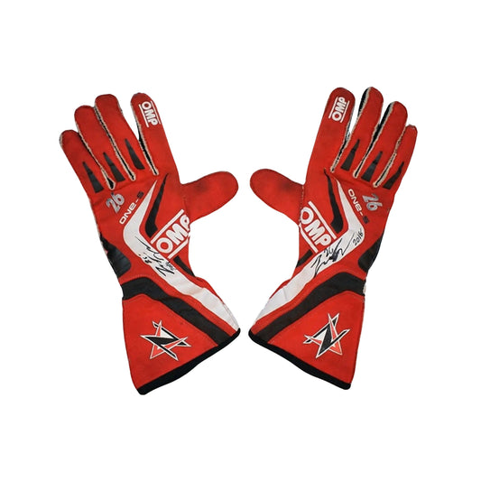 Zach Veach 2018 Racing Gloves