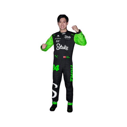 Formula 1 Racing Costume Zhou Guanyu Alfa Romeo 2024