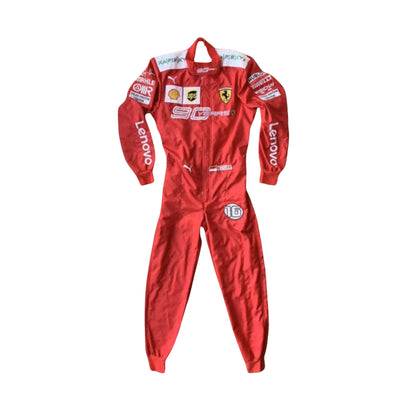 2019 Charles Leclerc 90 years F1 Racing Suit - RevEx Gear