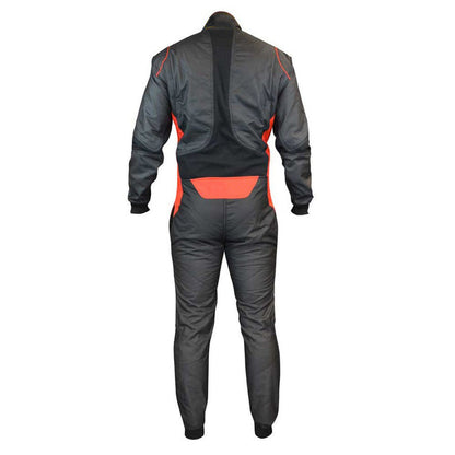 Plain Black Go Kart Racing Outfit - RevEx Gear