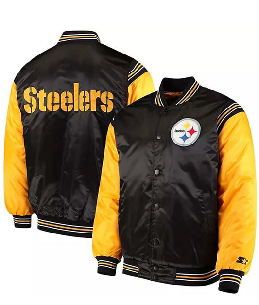 Pittsburgh Steelers Starter Varsity Jacket-03