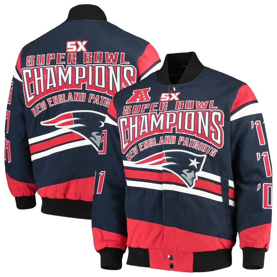 New England Patriots Gladiator 5 Time Super Bowl Champions